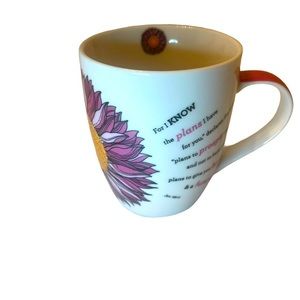 Scripture Cup Jer 29:11 For I know the plans…NWOT